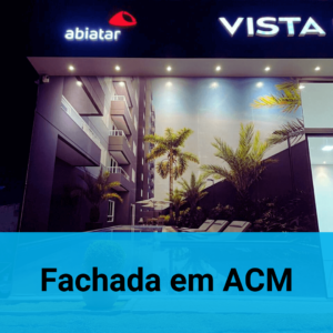 Fachada em ACM